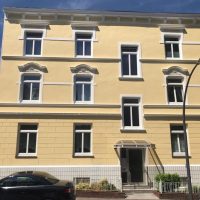 Fassadensanierung mit einzA Garant Fassadenfarbe